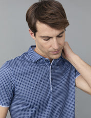 Printed Polo Shirt - slim