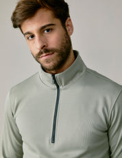 Zip-up sweater
