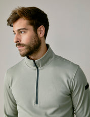 Zip-up sweater