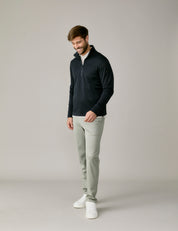 Zip-up sweater