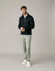 Zip-up sweater