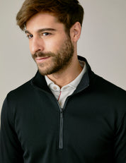 Zip-up sweater