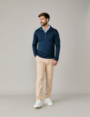 Zip-up sweater