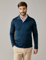 Zip-up sweater