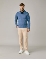 Zip-up sweater