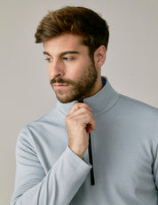 Zip-up sweater